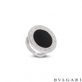 Bvlgari White Gold Bvlgari Bvlgari Onyx Ring